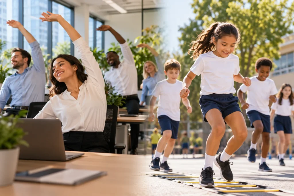 Corporate Wellness and School Fitness Programs: Why Structured Health Initiatives Change Everything